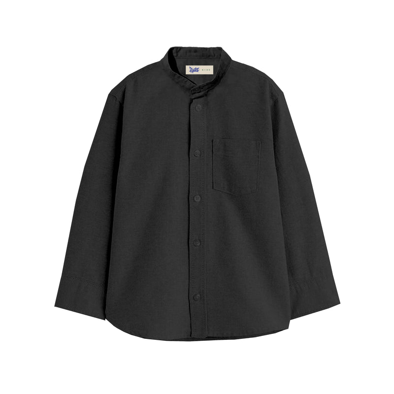Russ Kids Shirt Koko Anak Tangan Panjang Tajh Black