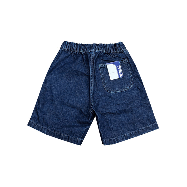 Russ Kids Pants Denim Celana Pendek Anak Walles Dark Blue