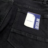 Russ Kids Long Pants Fasten Jeans Black