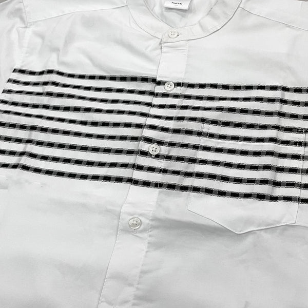 Russ Koko Motif Shirt Tangan Pendek Gharaz White