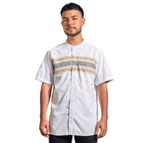 Russ Koko Motif Shirt Tangan Pendek Hada White