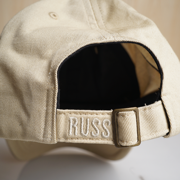 Russ Topi Pria Polo Cap Peoples Cream