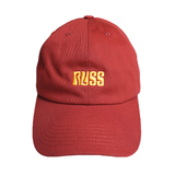 Russ Topi Pria Polo Cap Groove Dark Maroon