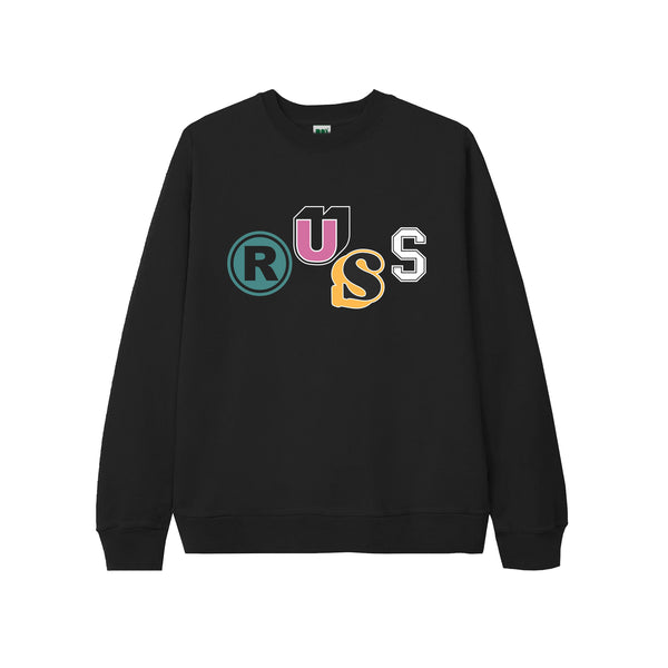 Russ Sweater Crewneck Difference Black
