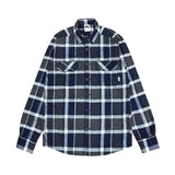 Russ Shirt Flannel Major Navy Blue