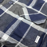 Russ Shirt Flannel Major Navy Blue