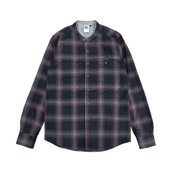 Russ Shirt Kemeja Flannel Tangan Panjang Serpant Red