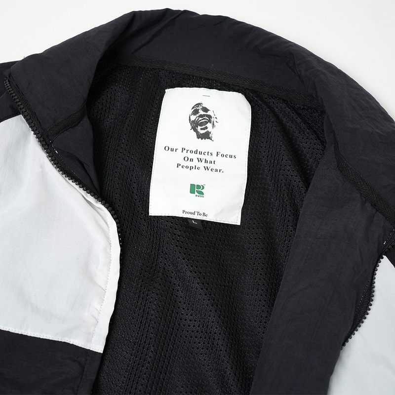 Russ Jacket Parasut Counter Black