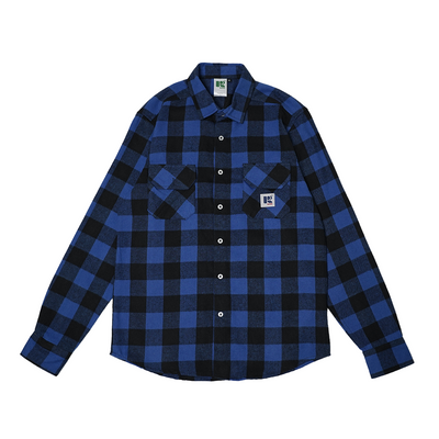 Shirt Flannel Plot Blue