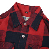 Russ Kids Shirt Kemeja Flannel Anak Tangan Panjang Steppen Red