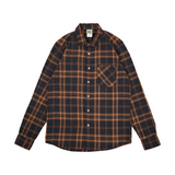 Russ Shirt Kemeja Flannel Tangan Panjang Broodies Brown