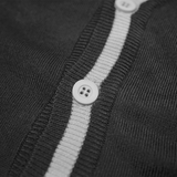 Russ Sweater Cardigan Knitting Rajut Midst Dark Grey