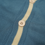 Russ Sweater Cardigan Knitting Rajut Midst Blue