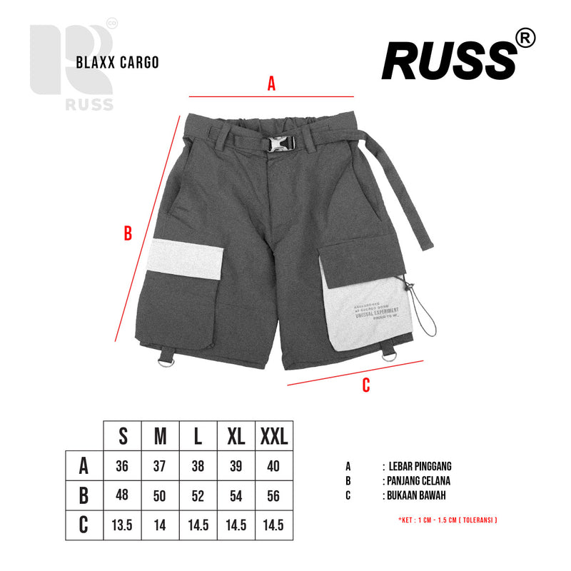 Russ Short Pants Neo Black