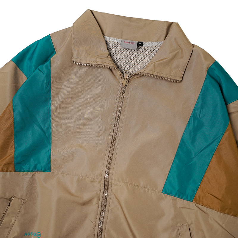 Jaket Russ Parasut Taps Coklat