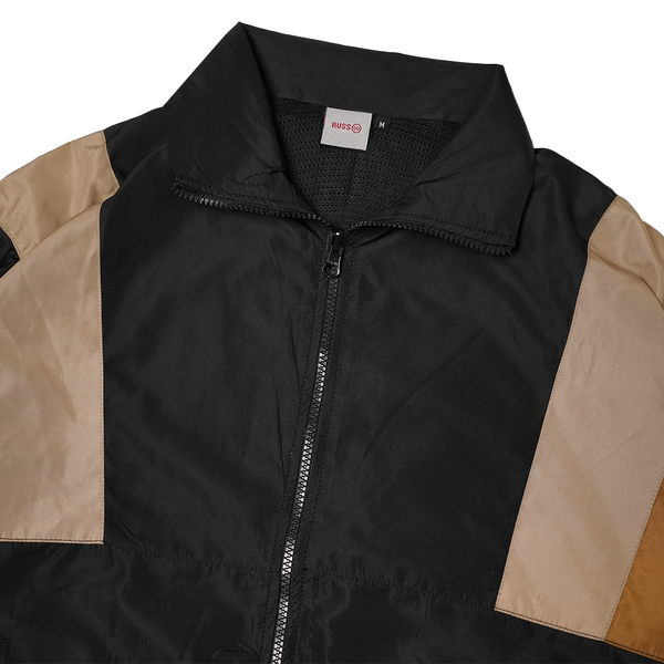 Russ Jacket Parasut Taps Black