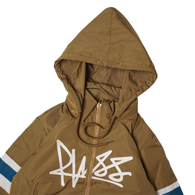 Russ Kids Jacket Parasut Anak Hoodz Brown