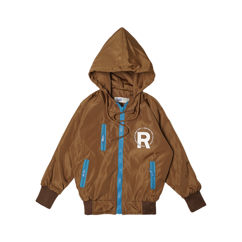 Russ Kids Jacket Parasut Anak Pinner Brown