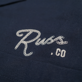 Russ Shirt Kemeja Tangan Pendek Settle Navy Blue