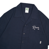 Russ Shirt Kemeja Tangan Pendek Settle Navy Blue