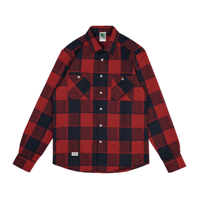 Shirt Flannel Steppen Red