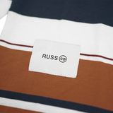 Russ Poloshirt Rugby Tshirt Long Sleeve Tesier Brown