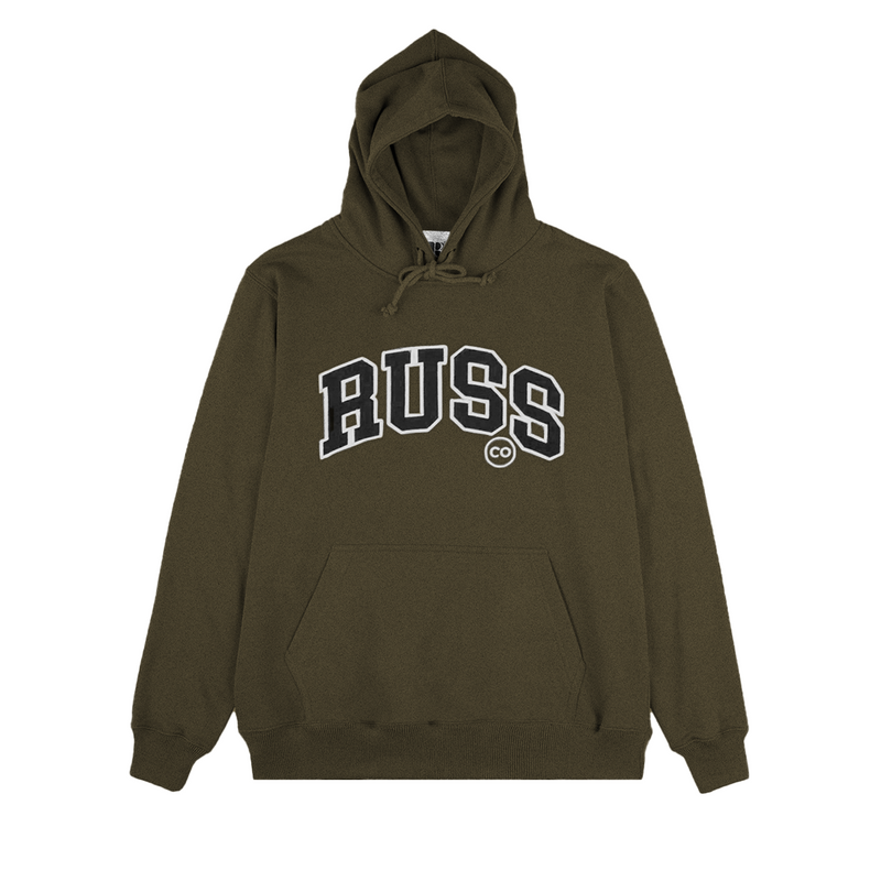 Russ Sweater Hoodie Oldskull Olive