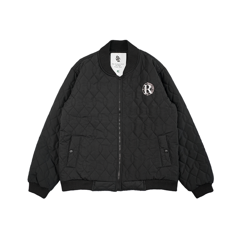 Russ Jacket Parasut Quilts Black