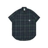 Russ Shirt Kemeja Flannel Tangan Pendek Winky Brown