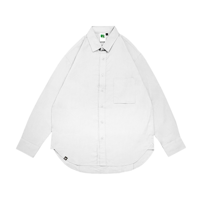 Russ Shirt Kemeja Lengan Panjang Porta White