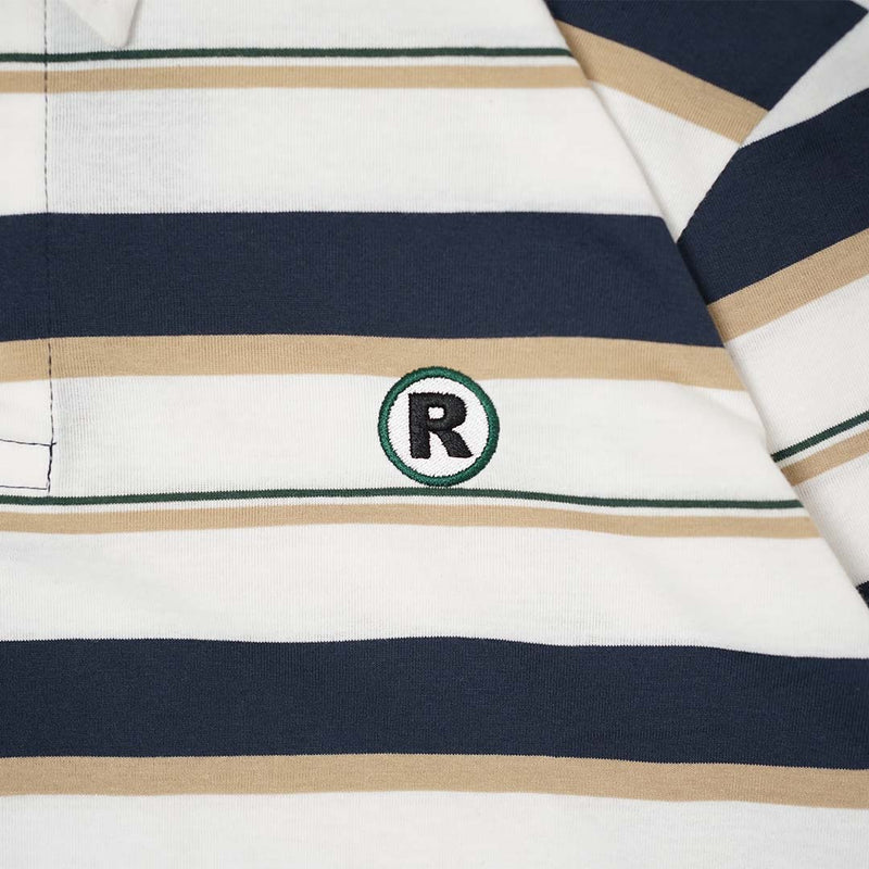 Russ Poloshirt Rugby Tshirt Long Sleeve Resolute Navy Blue