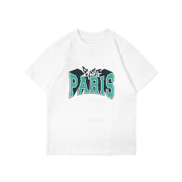 Russ Kids Tshirt Kaos Tangan Pendek Anak Paris White