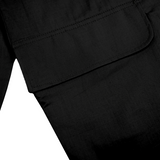 Russ Kemeja Koko Qurta Pria Tangan Panjang Mahir Black