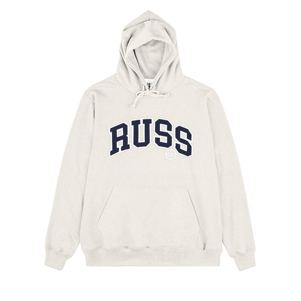 Russ Sweater Hoodie Oldskull Broken White