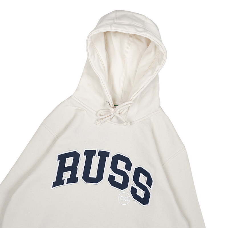 Russ Sweater Hoodie Oldskull Broken White