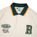 Russ Poloshirt Rugby Tangan Pendek Gainner Broken White