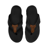 Russ Sandal Jepit Kulit Arus Black