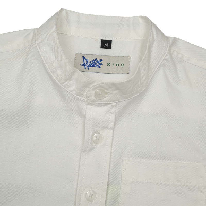 Russ Kids Shirt Koko Anak Tangan Panjang Tajh White