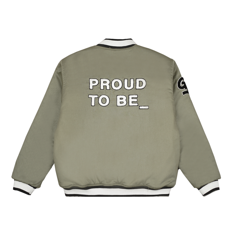 Russ Jacket Varsity Courts Olive