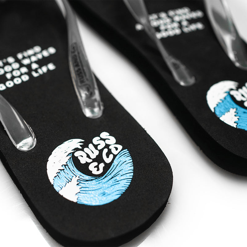 Russ Sandal Jepit Loveen Black