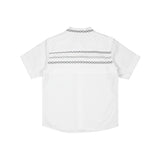 Russ Kids Shirt Kemeja Koko Tangan Pendek Anak Koko Anass White