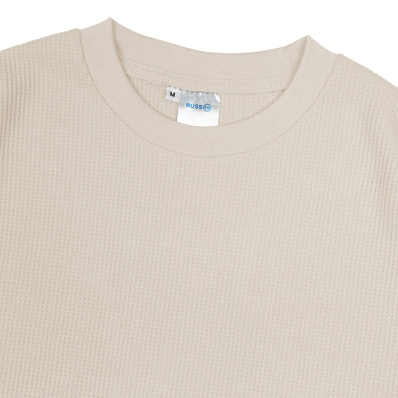 Russ Tshirt Short Sleeve Oversize Filters Cream