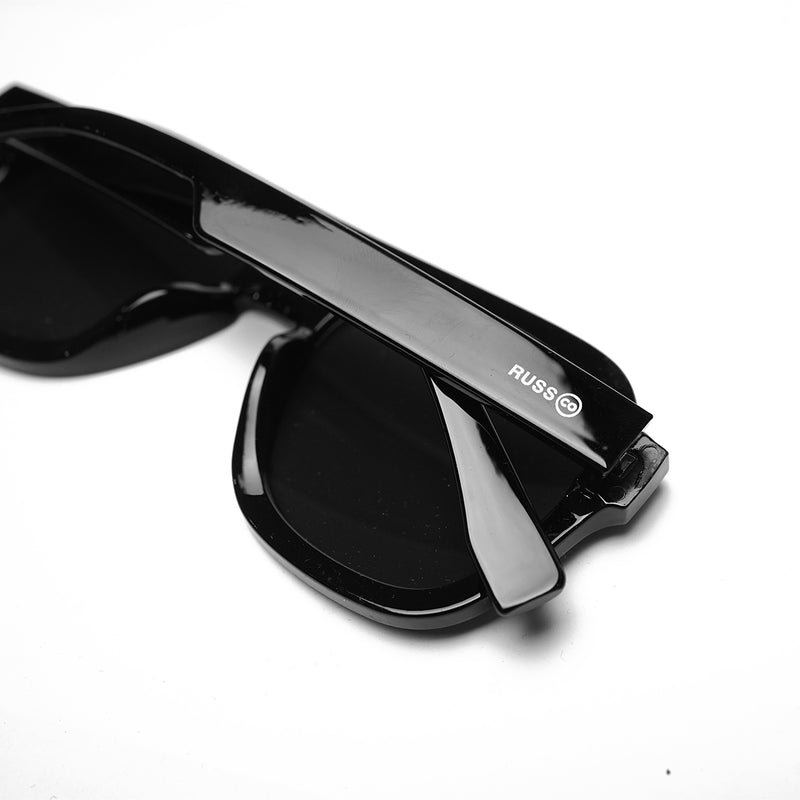 Russ Sunglasess Juno Black