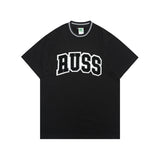 Russ Kaos Pria Tshirt Ss Fielder Black