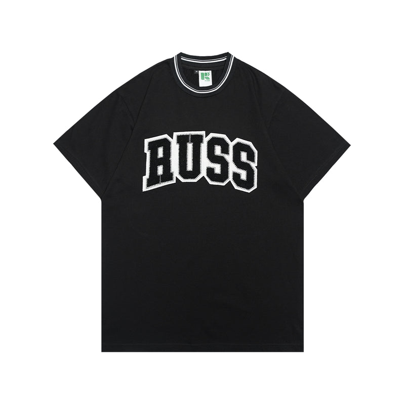 Russ Kaos Pria Tshirt Ss Fielder Black