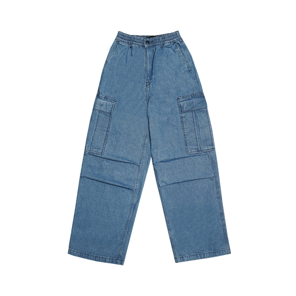 Russ Celana Panjang Cargo Denim Boogie  Light Blue