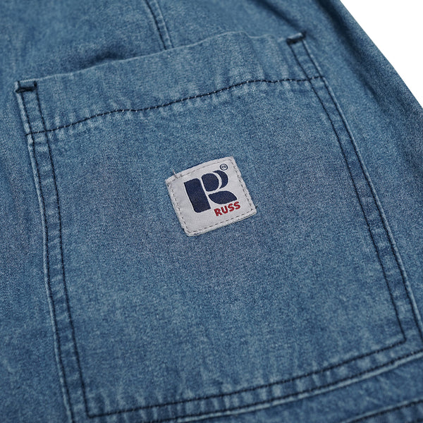 Russ Celana Panjang Cargo Denim Boogie  Light Blue