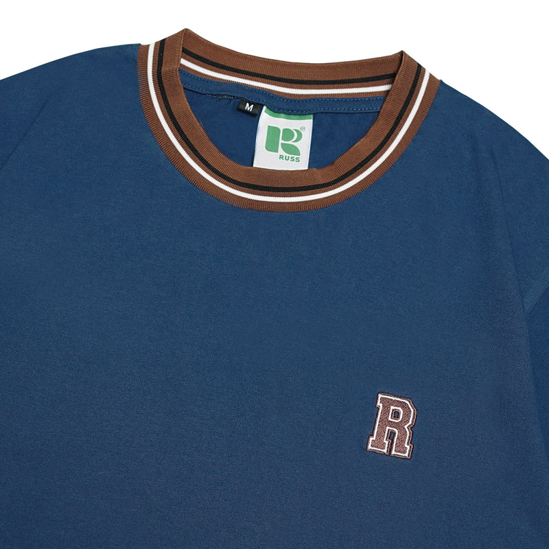 Russ Kaos Pria Tshirt Ss Nods Blue