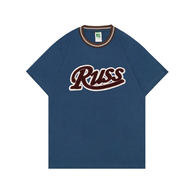 Russ Kaos Pria Tshirt Ss Freeder Blue