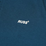 Russ Poloshirt Rugby Tangan Pendek Victor Blue